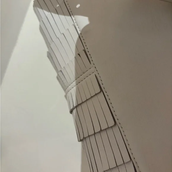 Sergio Rossi White Fringe belt bag - Picture 7 of 11